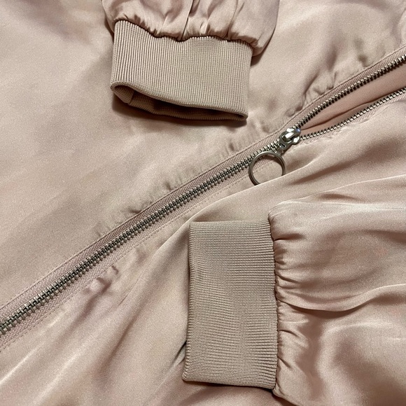 H&M Silky Pink Jacket Women’s 10 - Picture 9 of 10